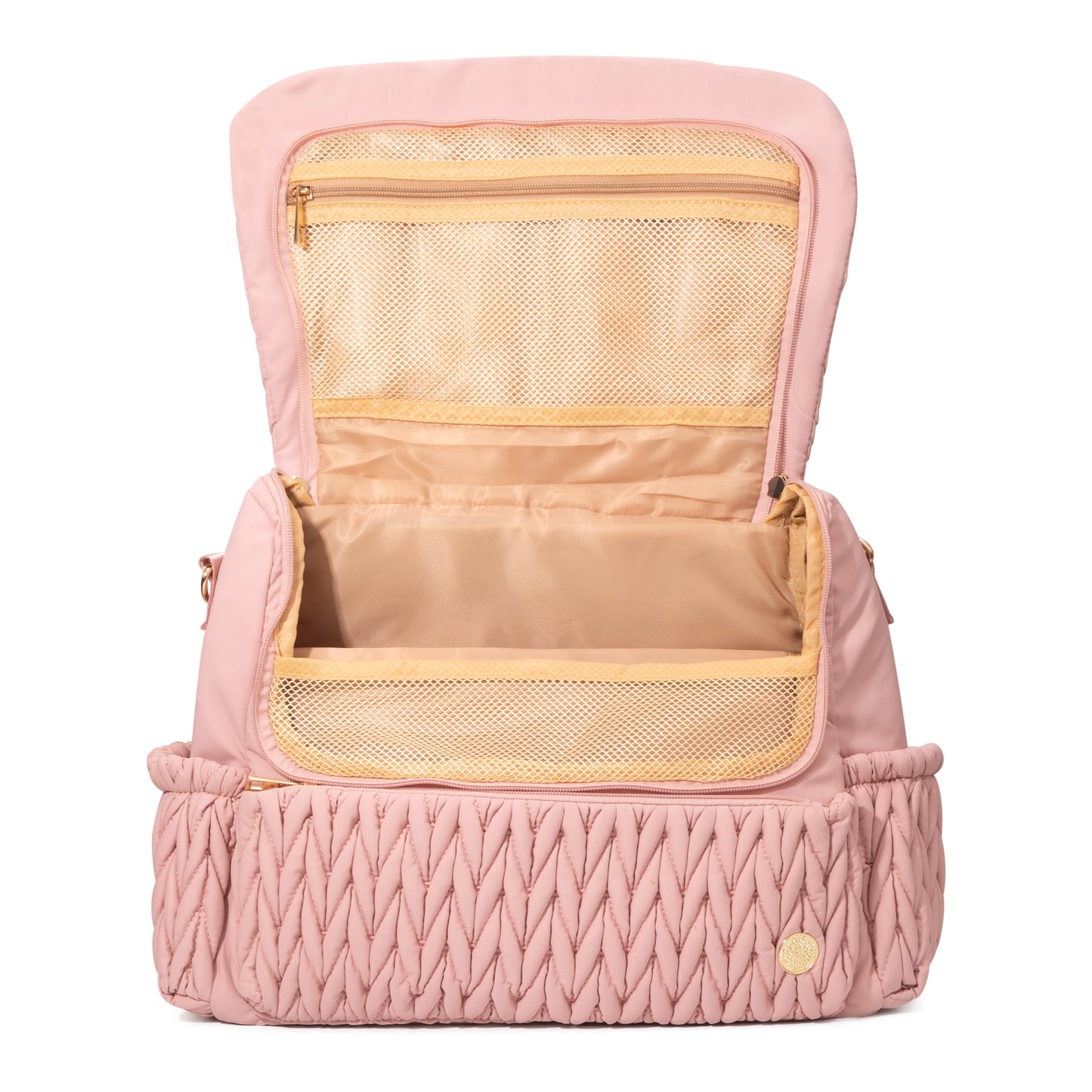 Braided Diaper bag - Blush