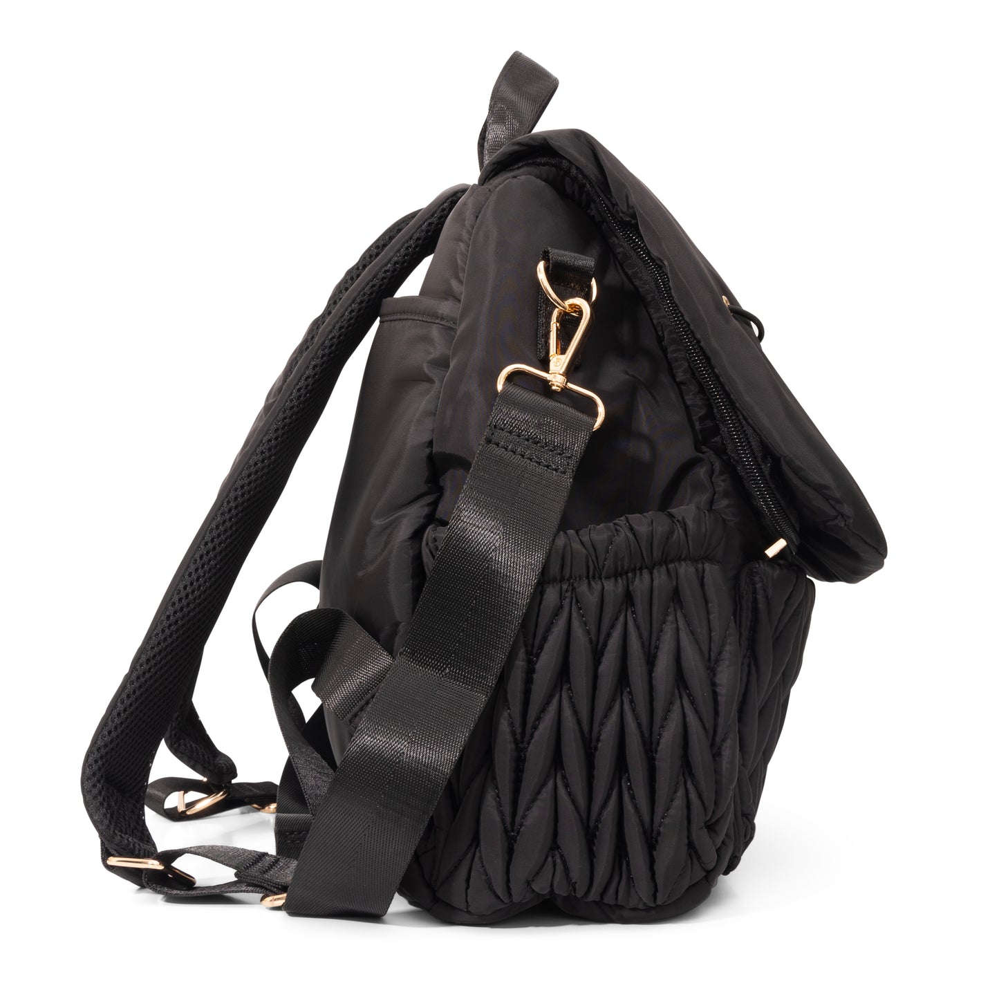 Braided Diaper bag - Midnight