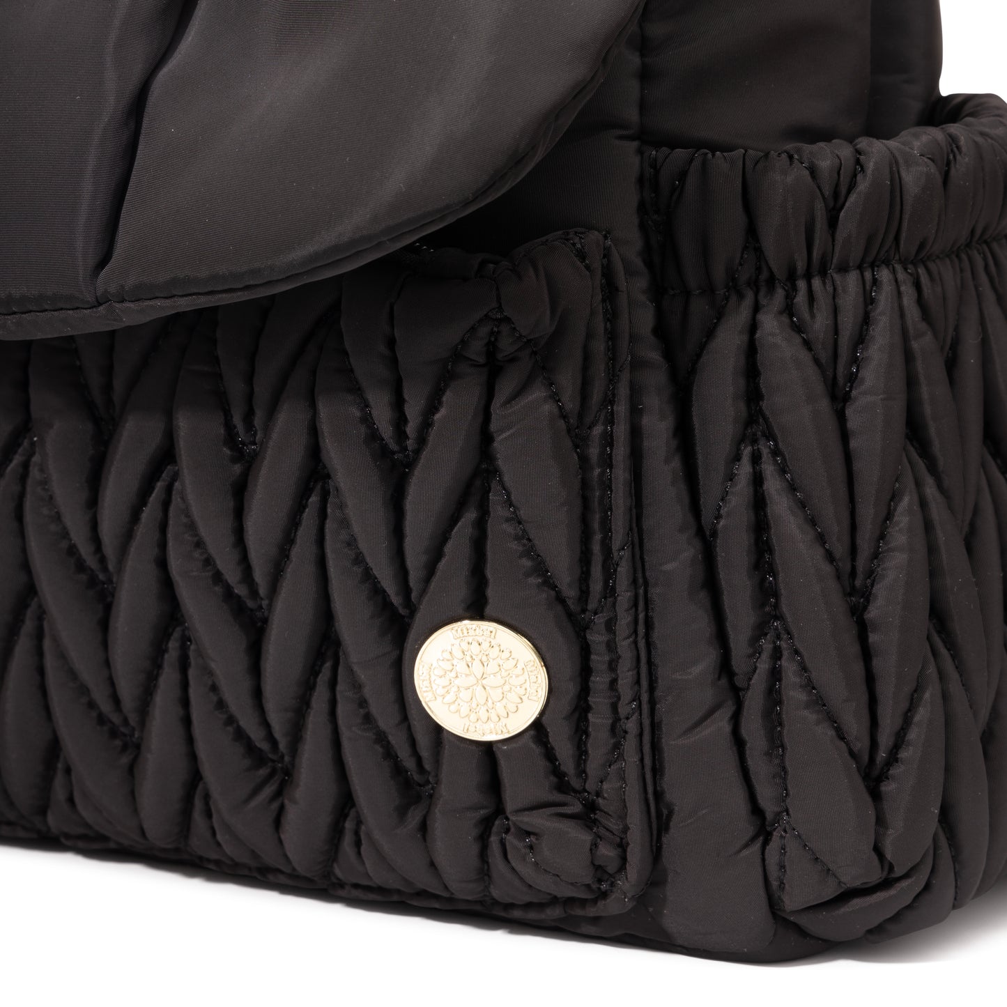 Braided Diaper bag - Midnight