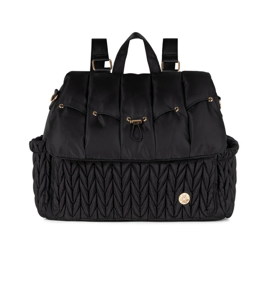 Braided Diaper bag - Midnight Black